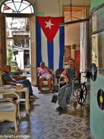 Havana in an antique store